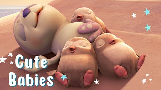 EP2530  MuMuHug World cartoon animation animals funny cute baby family video sea turtle [upl. by Haisoj789]