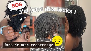 ⚠️ LERREUR À NE PAS FAIRE EN RESSERRANT SES LOCKS  ReineMicrolocks  MICROLOCKS CONSEILSLOCKS [upl. by Linker]