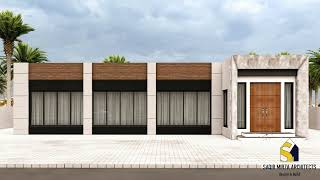 Single Storey House  Exterior Design [upl. by Etteraj]