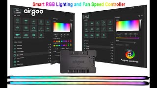 Airgoo Smart RGB Lighting and Fan Speed Controller  2021 Holiday Promotion [upl. by Itagaki560]