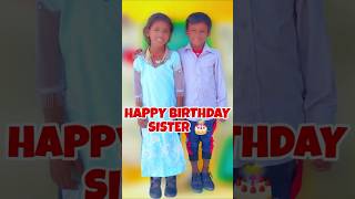 Happy Birthday Sister🎂 lessonoflife bbcomedy276 emotional birthday sister sad shorts viral [upl. by Louanna546]