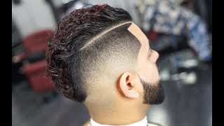 The Comb Over Mohawk Mens Haircut [upl. by Market]