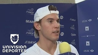 Dominic Thiem cree que la dinastía de los cuatro grandes del tenis se terminará pronto [upl. by Ardnuhsed340]