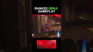 RANKED GENJI CLIPS gaming overwatch2 fyp [upl. by Hgielrahc]