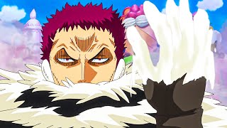 Charlotte Katakuri  Mochi Mochi no Mi  All Attacks and Abilities  【1080p】  Whole Cake Island Arc [upl. by Kamaria]