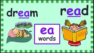 PHONICS Blending words with the ea sound [upl. by Latnahs180]