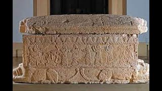 King Ahirom of Byblos Sarcophagus Phoenician Inscription revisited Ahirom tomb graffito KAI12 [upl. by Nirhtak]