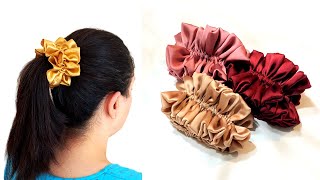 DIY Ruffle Scrunchie [upl. by Neirad]