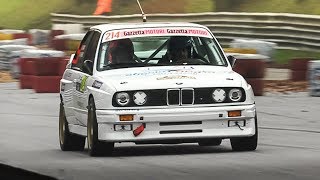 BMW M3 E30 Rally Gr A EPIC IntakeITBs Sound Accelerations Fly Bys amp Starts [upl. by Tracey]