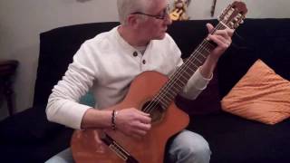 Andante de lhiver Composition pour guitare classique Philippe Barrilliez [upl. by Adidnac]