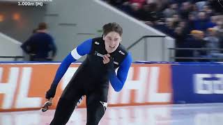 Kwalificatie schaatsen Thialf in Heerenveen jaar 2024 mannen [upl. by Cherin994]