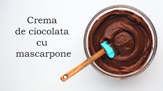 Crema de Ciocolata cu Mascarpone pentru Tort si Prajituri  Robert Eisler [upl. by Etnuhs]