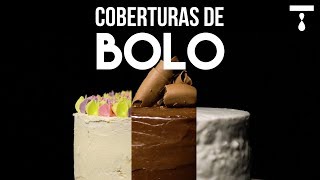 FAÇA COBERTURAS DE BOLO COMO UM CHEF [upl. by Rebel511]