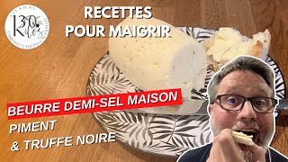 Comment faire son BEURRE DEMI SEL MAISON  Une VRAIE TUERIE  TRUFFÉ  PIMENT DESPELETTE [upl. by Lonyer]