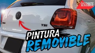 COMO PINTAR EMBLEMAS Y LETRAS CON CUSTOM WRAP O PLASTIDIP [upl. by Isyad]