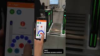 Remote control of SweeperS speed gates with TWiC by TiSO [upl. by Kolodgie]