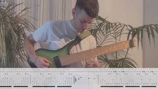 Kascade  Animals as Leaders Cover with tabs [upl. by Lyrpa]