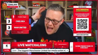 Mark Goldbridge MELTDOWN 🤬 CHELSEA 43 MAN UNITED [upl. by Korwun]