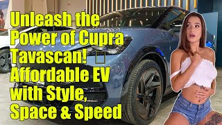 Cupra Tavascan interior design and features review [upl. by Henigman104]