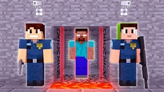 SE O HEROBRINE FOSSE PRESO   Minecraft SÉRIE NOVA [upl. by Gnod]