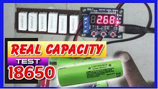 CARA MENGUKUR KAPASITAS mAh BATERAI 18650 zhiyu battery tester  how to check mah [upl. by Mitchell884]