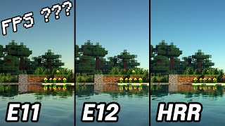 Which SEUS Ray Tracing Shader Has The Best FPS SEUS PTGI E11  E12  HRR 21 [upl. by Hacceber]