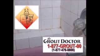 The Grout Doctor  Kansas City Southwest MO  Shower Regrouting and Recaulking [upl. by Lianna]