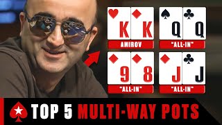 When ALL Players Think They Have The Best Hand ♠️ PokerStars [upl. by Jereld]