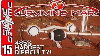 Surviving Mars Gameplay Ep 15 ►SHUTTLES◀ 485 HARDEST DIFFICULTY PLAYTHROUGH [upl. by Jedediah]