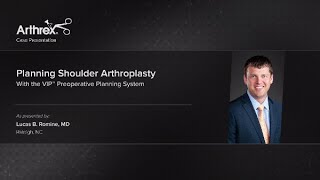 Planning Shoulder Arthroplasty With the VIP™ Preoperative Planning System [upl. by Hgiellek]