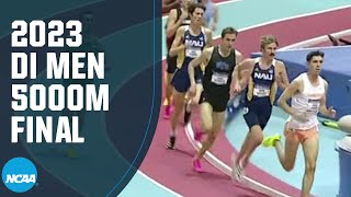 Men’s 5000m Final  2023 NCAA indoor track and field championships [upl. by Aciram]