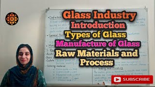 Glass Industry  Glass Manufacturing  Factory Manufacturing Process  Types of Glass [upl. by Danialah]