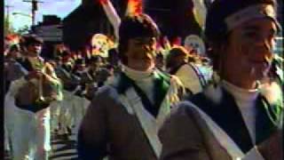 West Iredell HS Band1986 Apple Blossom Festival Grand Feature Parade [upl. by Annaes497]