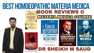 Best Homoeopathic Materia Medica Among all the books with reviews amp Materia Medica Online Course [upl. by Koral]