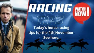 Expert Horse Racing Tips for Today November 4Th  Racing today at Ascot Ayr horseracing [upl. by Anaujit41]