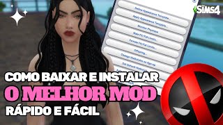 COMO BAIXAR E INSTALAR O MC COMMAND CENTER ATUALIZADO V 202341  MOD THE SIMS 4 [upl. by Eillak]