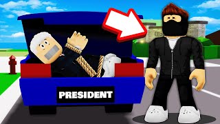 The PRESIDENT Was KIDNAPPED in Brookhaven RP [upl. by Jerrol]