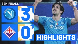 NAPOLIFIORENTINA 30  HIGHLIGHTS  Napoli are through to the final  EA SPORTS FC Supercup 202324 [upl. by Akiras]