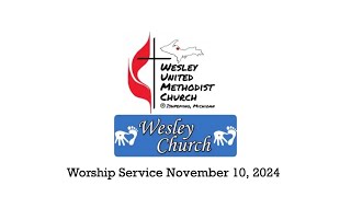 Ishpeming WUMC Live Stream 11102024 [upl. by Enirehtakyram979]