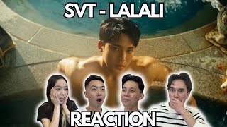 OMG 😍  SEVENTEEN 세븐틴 LALALI Official MV REACTION [upl. by Uuge]