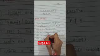 Important question BEGC 131  IGNOU WALA ignou [upl. by Ttayw]