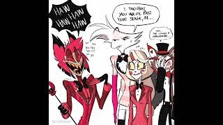 Hazbin Hotel Alastors Dad Joke Comic Dub [upl. by Ivetts]