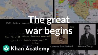 The Great War begins  The 20th century  World history  Khan Academy [upl. by Cassy]