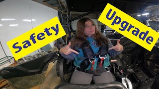 cfmoto zforce problem  4 point harness install [upl. by Oiramed]