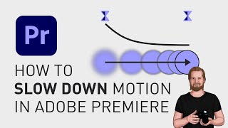 How to slow down motion in Adobe Premiere Pro Speedramp [upl. by Donnamarie]