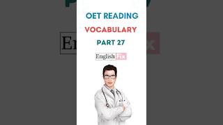 🤯OET Reading Vocabulary [upl. by Rhiana397]