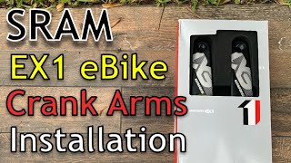 SRAM EX1 Crank Arms eBike Bosch Motor [upl. by Macilroy]