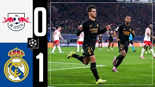 RB Leipzig 01 Real Madrid  HIGHLIGHTS  Champions League [upl. by Eiramannod]