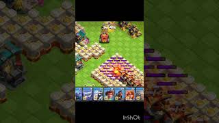 Flame finger vs battle builder clashofclans [upl. by Guenna]