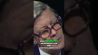 Neukonzeption der Deutschlandpolitik Ein neuer Weg 1976 Eine eindringliche Frage Helmut Schmidt [upl. by Traggat635]